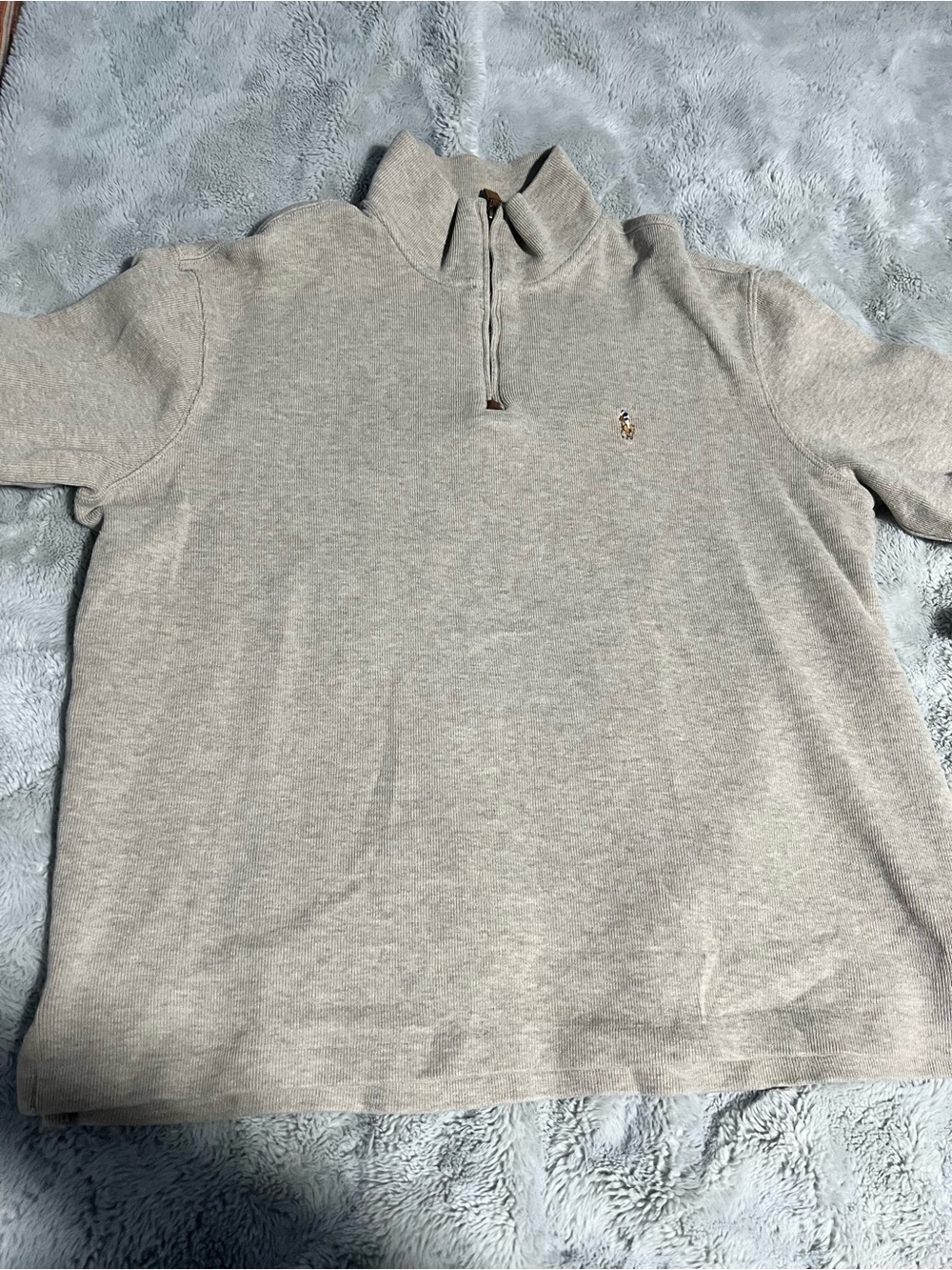 Polo Ralph Lauren Cream/Biege Quarter Zip
